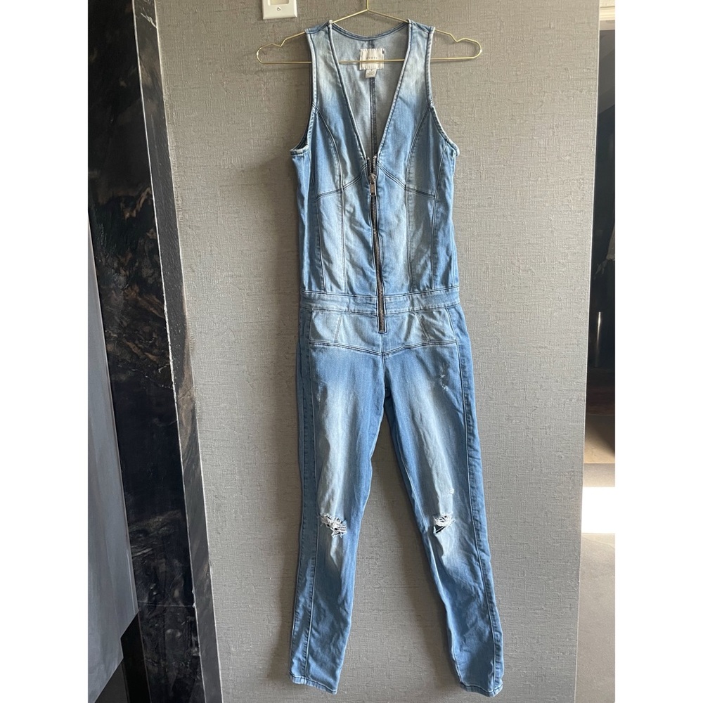 Denim jumpsuit